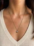 Collier duo cœurs secrets SYERA, chaîne fine dorée avec pendentifs cœur